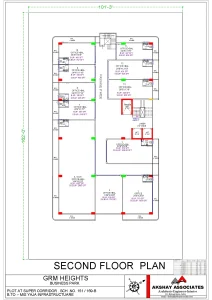 SANJAY MARVEL SECOND FLOOR PLAN